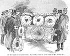At the head of the procession: The coffin containing the body of Mr Troughton 1897 | Margate History